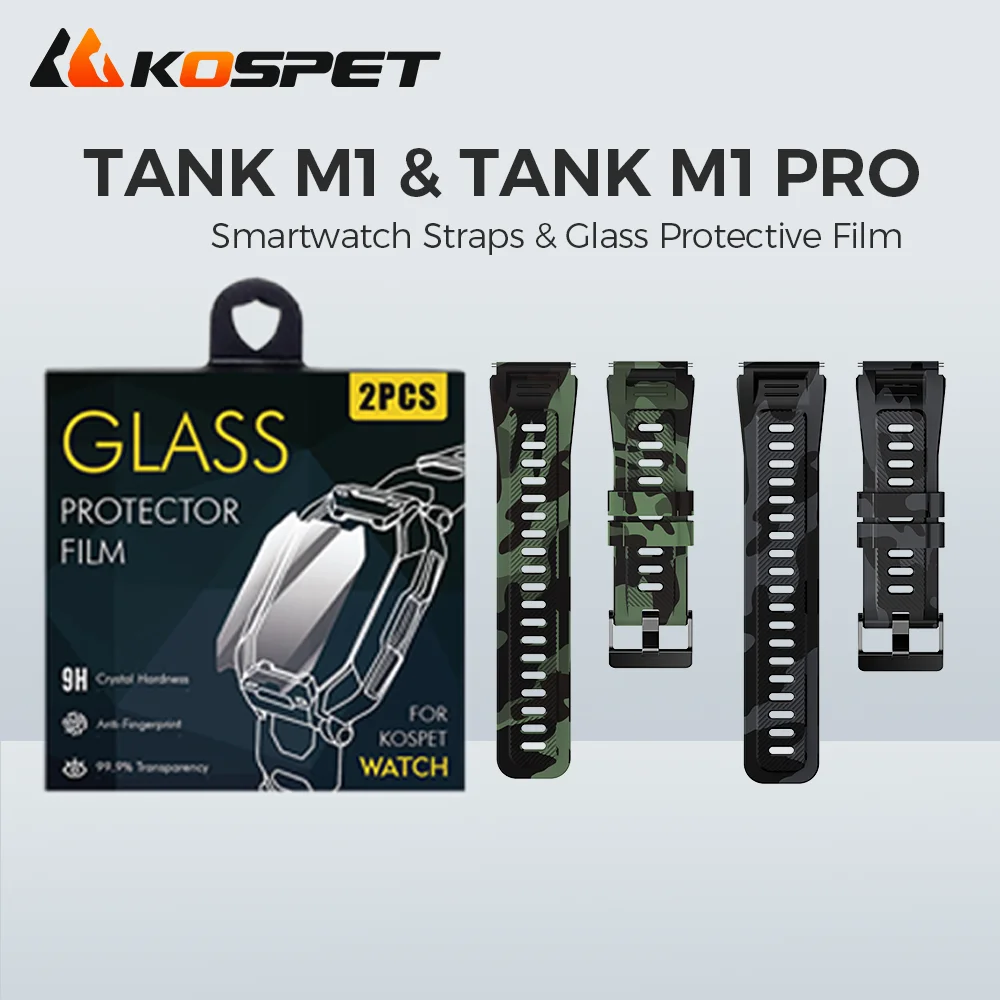Pulsera Vip Compatible Con El Reloj Inteligente Kospet Tank M1 Pro De Color Blanco