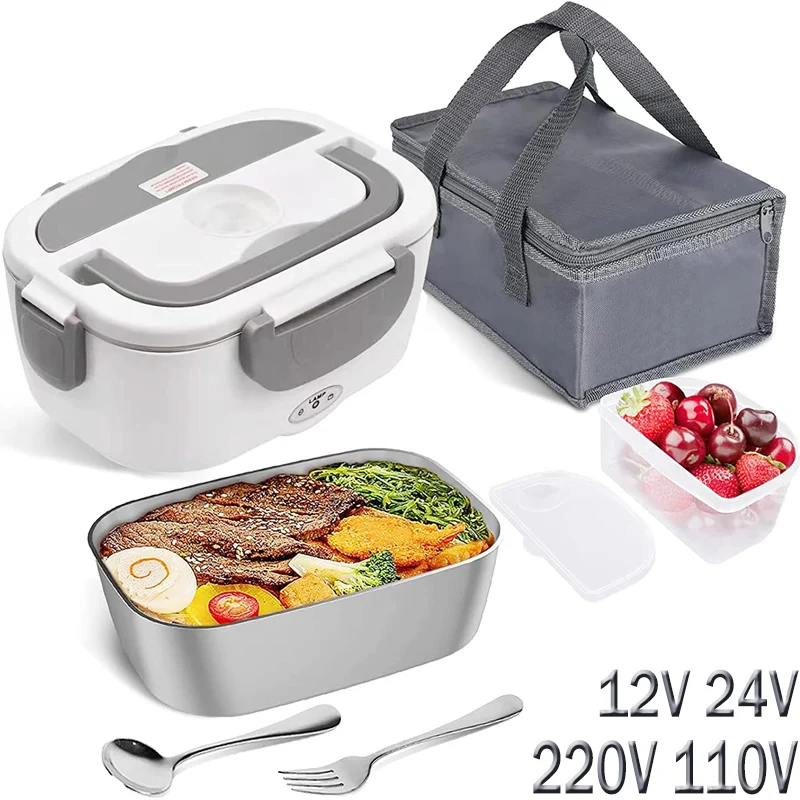 StainlessSteelElectricHeatingLunchBoxHeater220V110VOffice