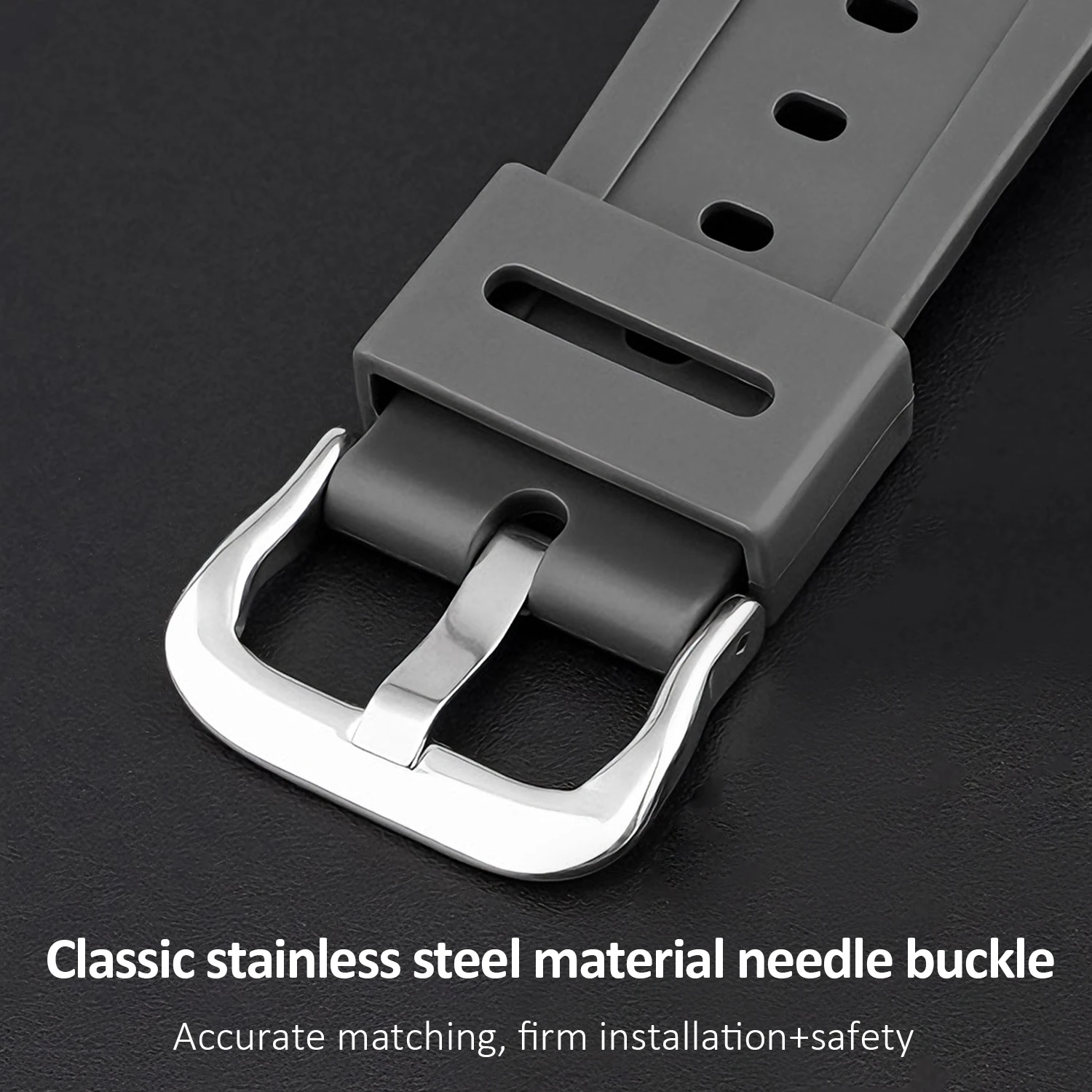Durable Rubber Watch Strap - Premium Silicone Belt & Bracelet Watchband
