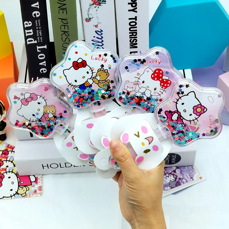 

Kawaii Sanrio Anime Comb Cute Hello Kitty Kuromi Cinnamoroll Portable Fashion Simplicity Cartoon Air Cushion Comb Gifts for Girl