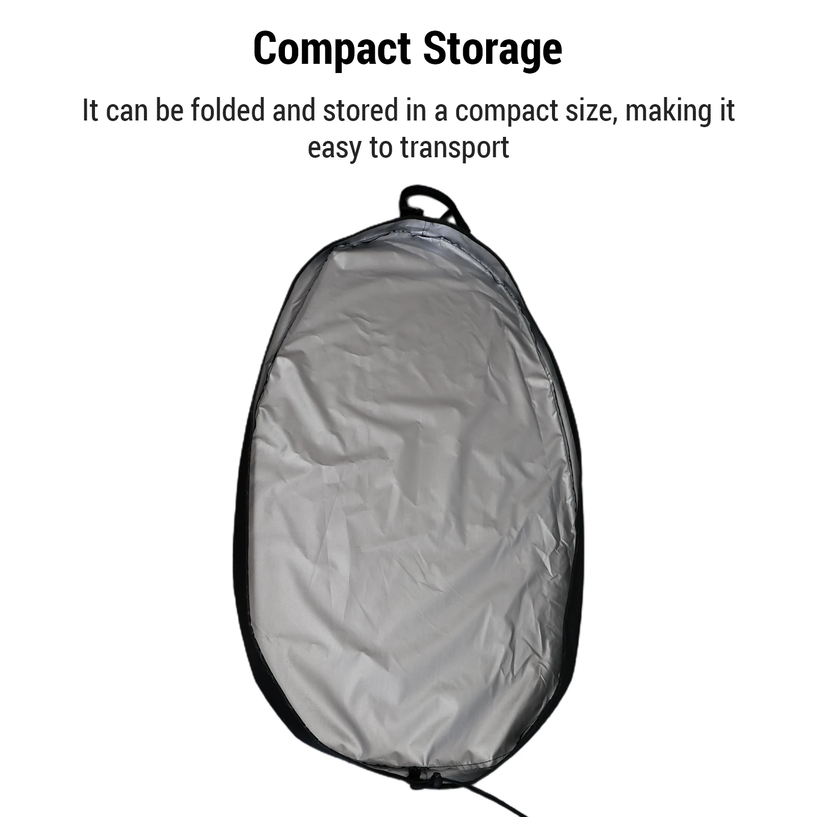 Kayak Cockpit Waterproof Cover Universal Adjustable Kayak Seat Cover with Drawstring Bag Kayak Canoe Cockpit Protector