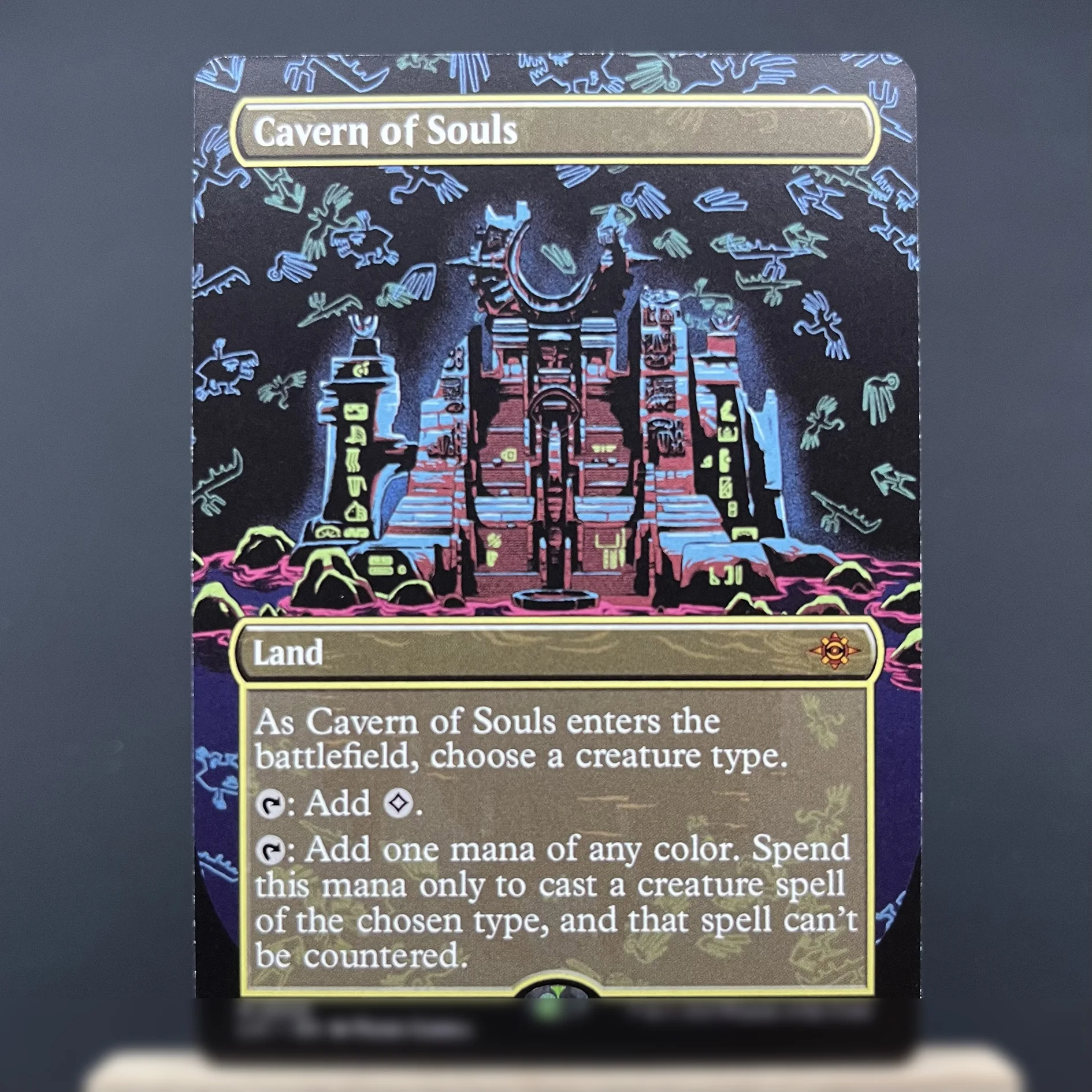 tcg cards SPG LCI HOLO4-Ⅰ01 Magical Black Core Mana Crypt Lord of Atlantis Underworld Breach the Cavern of Souls Gathering