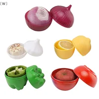 maveraW créative cuisine réfrigérateur légumes Fruits bac à légumes conteneurs oignon ail poivre vert citron frais boîte de rangement obrazWinter1 circulaire 2