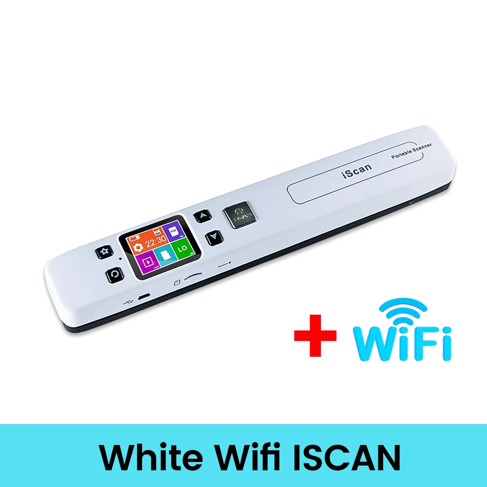 Iscan02 Portable Handheld Digital Wireless Wifi 1050DPI LCD office