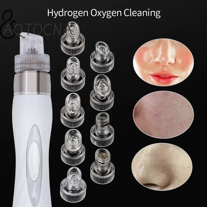 

9PCS Tips Voor H2O2 Water Zuurstof Jet Peel Hydra Beauty Skin Cleansing Hydro Dermabrasie Hydra Facial Machine Accessoires