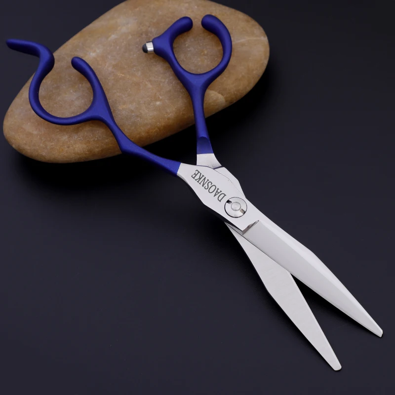 Daosnke 6.5Inch Hair Cutting Scissors Hairdressing Scissors Straight Thinning Scissors Barber Supplies Kit Salon Tools