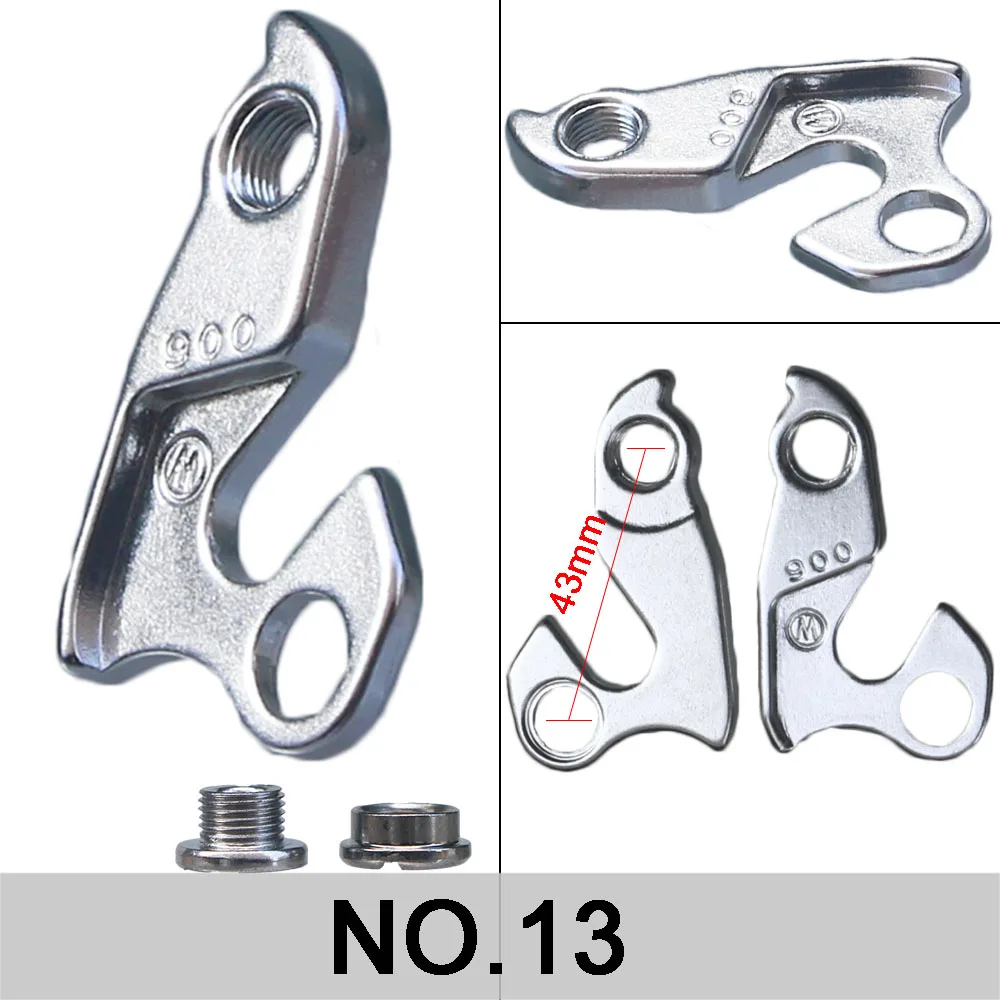 1pc Universal Legierung MTB Rennrad Schaltwerk Aufhänger Racing Radfahren Mountainbike Rahmen Hinten Getriebe Schwanz Haken Adapter Teile – Detail 16