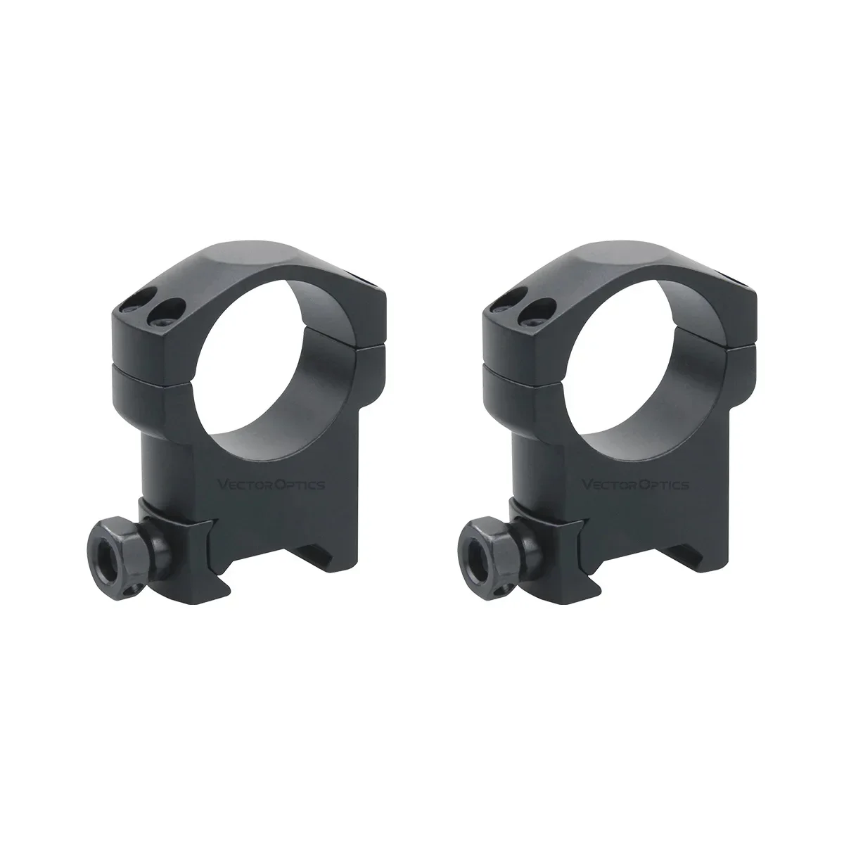 Rifle Scope Mount Ring Vector Optics Tactical Mark 30mm High Profile 31mm 1.2 Inch from Base Picatinny Weaver Bracket 21mm Black Matte