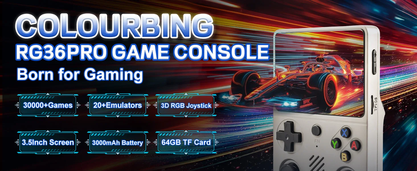 Rg36pro Retro Handheld Game Console With Ips Screen And Battery_voghion.com