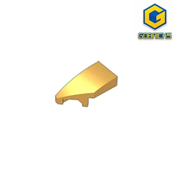 Gobricks GDS-1493 Wedge 2 x 1 with Stud Notch Left compatible lego 29120 children's DIY Educational Building Blocks Technical