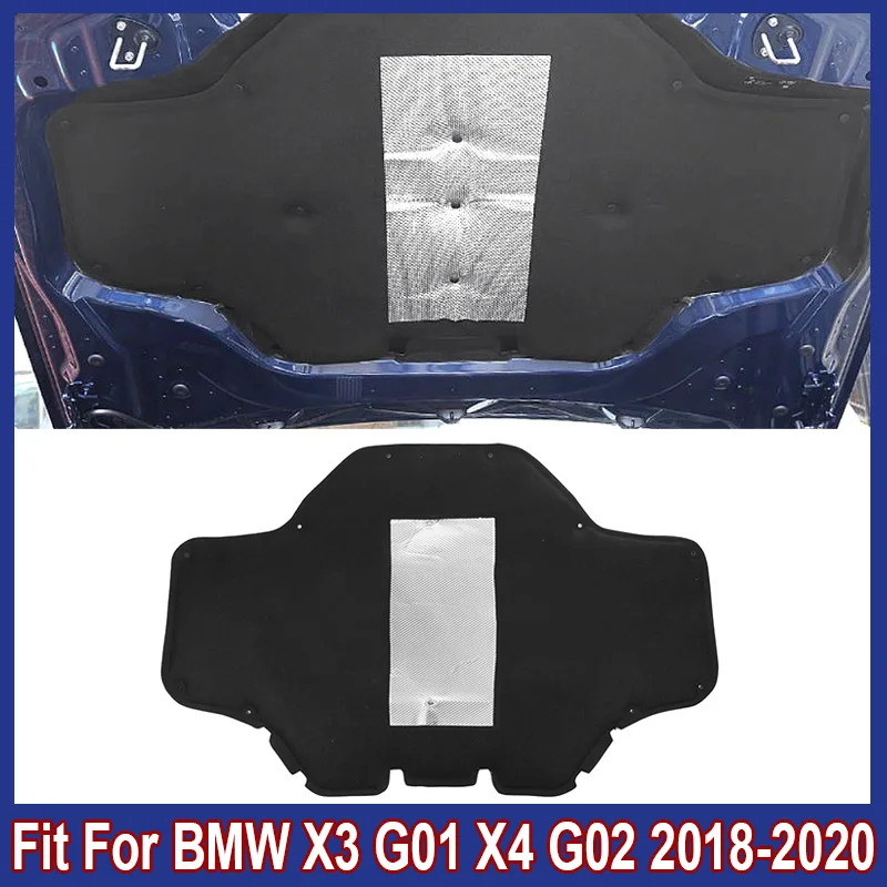 Car Hood Engine Sound Insulation Pad Soundproof Cotton Cover Thermal