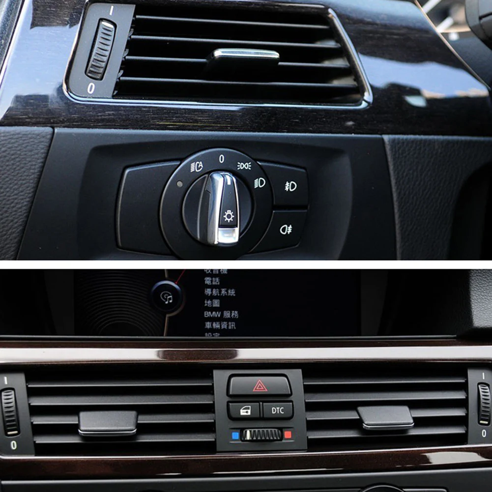 BMW X6 E71 2008-2014, BMW X5 E70 2006-2013용 1-10개 앞 A/C 에어벤트 아웃렛 탭 클립, 내구성 에어컨 벤트 탭