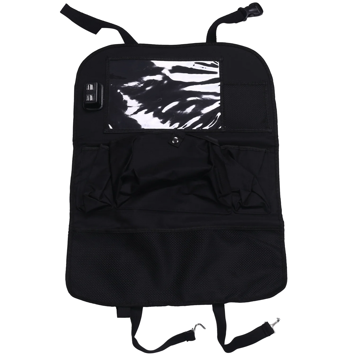 

Сумка для хранения на сиденье автомобиля отделочный карман для мелочей на заднее сиденье автомобиля, 4usb-порта, чашка для воды для ноутбука