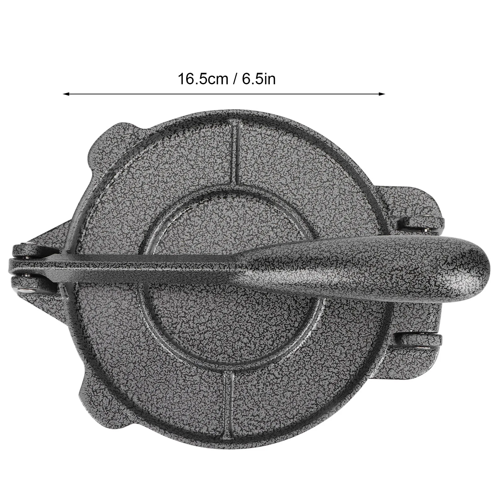 6.5in Tortilla Press Maker Aluminium Alloy Corn Tortillas Dough Pressing Tools Kitchen Supplies