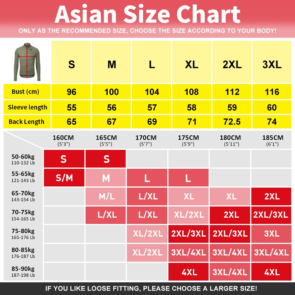 Description Picture 3 of itemSantic Winter Men's Cycling Suit Cycling Down Jacket Bike Padded Pants with Cushion Bike Suit