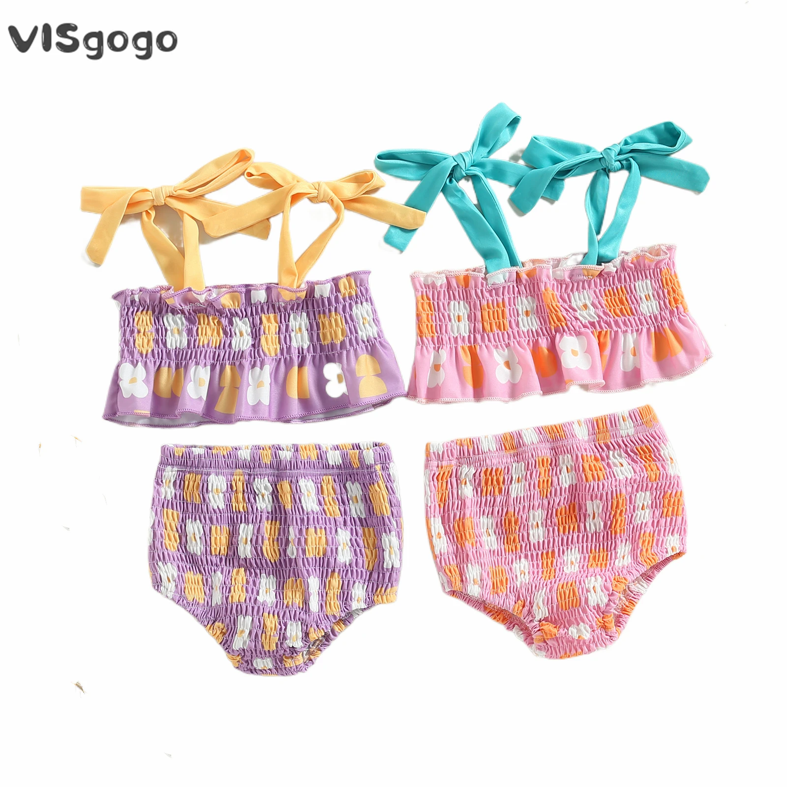 visgogo-kids-girls-bikini-set-swimwear-lacing-ruffled-flower-camisole