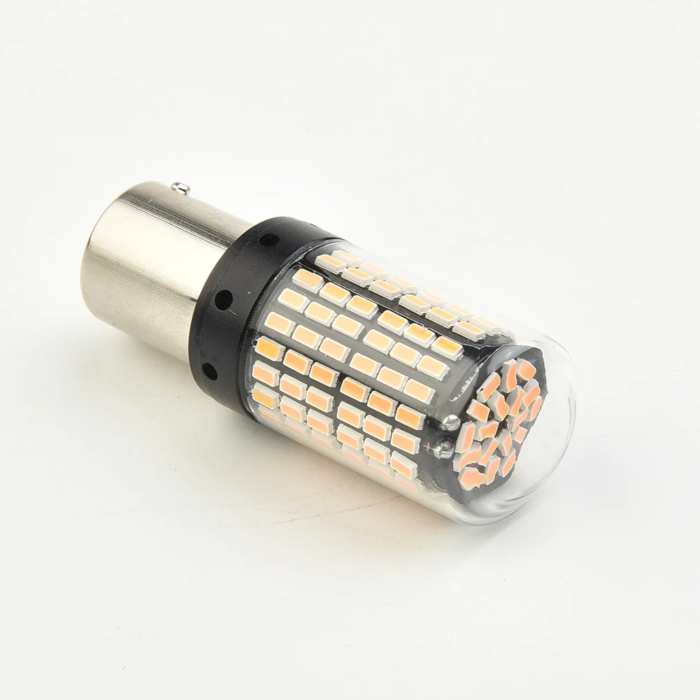 PY21W 5009 BAU15S 7507 Led-lampen Led CanBus Lampe Für Blinker Licht Reverse Rücklicht Bernstein Blinker 144SMD Vollständig Dekodiert – Detail 5