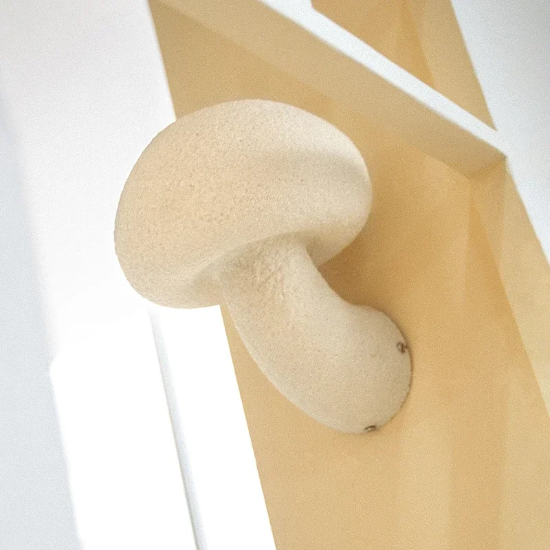 Nordic Mushroom Wall Lamp Minimalist Style Entrance Bedside Home Decor Wall Lamp Designer Balcony Bedroom Outdoor Lighting