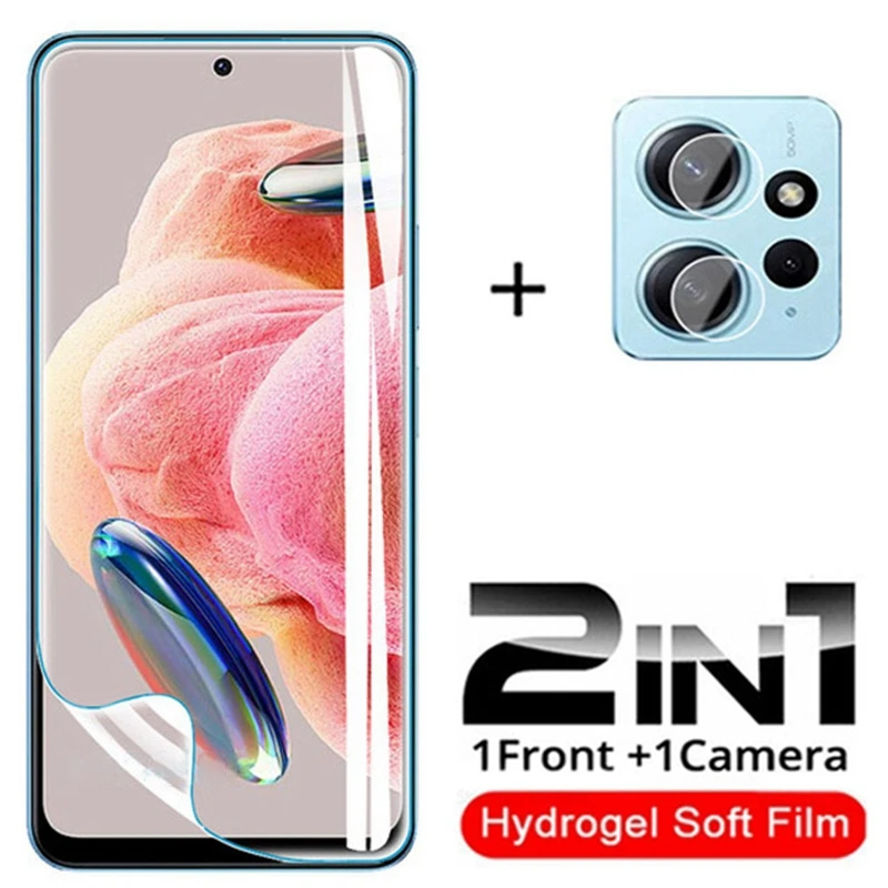 Protector Pantalla Hidrogel Compatible Con Redmi Note 12 4G Clear GENERICO