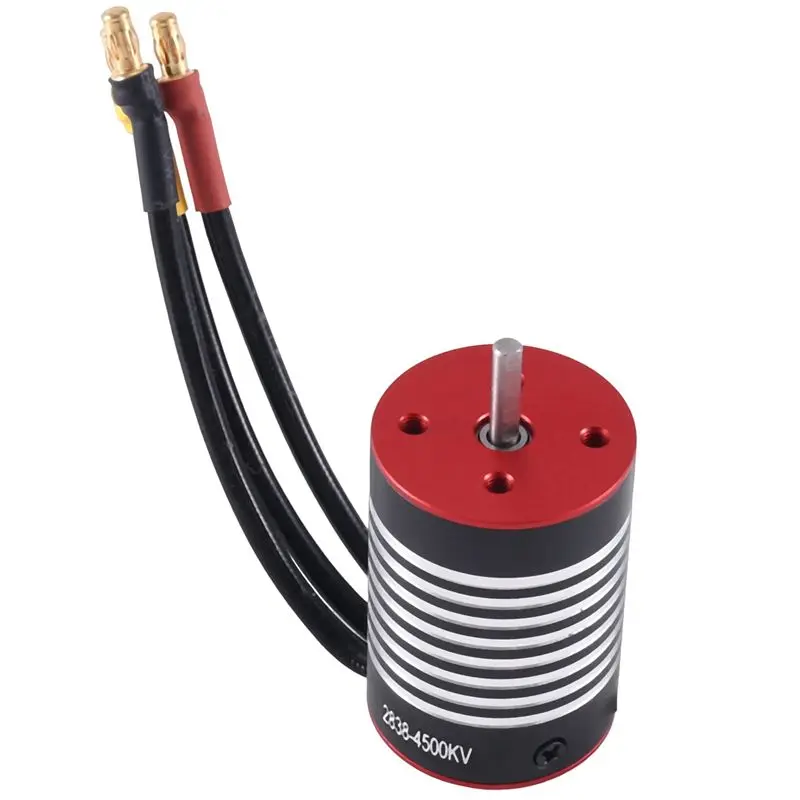 N91R-2838 브러시리스 모터 3200KV 3800KV 4500KV 1/8 1/10 1/12 1/14 RC 자동차 드리프트 레이싱 오프로드 몬스터 트럭용
