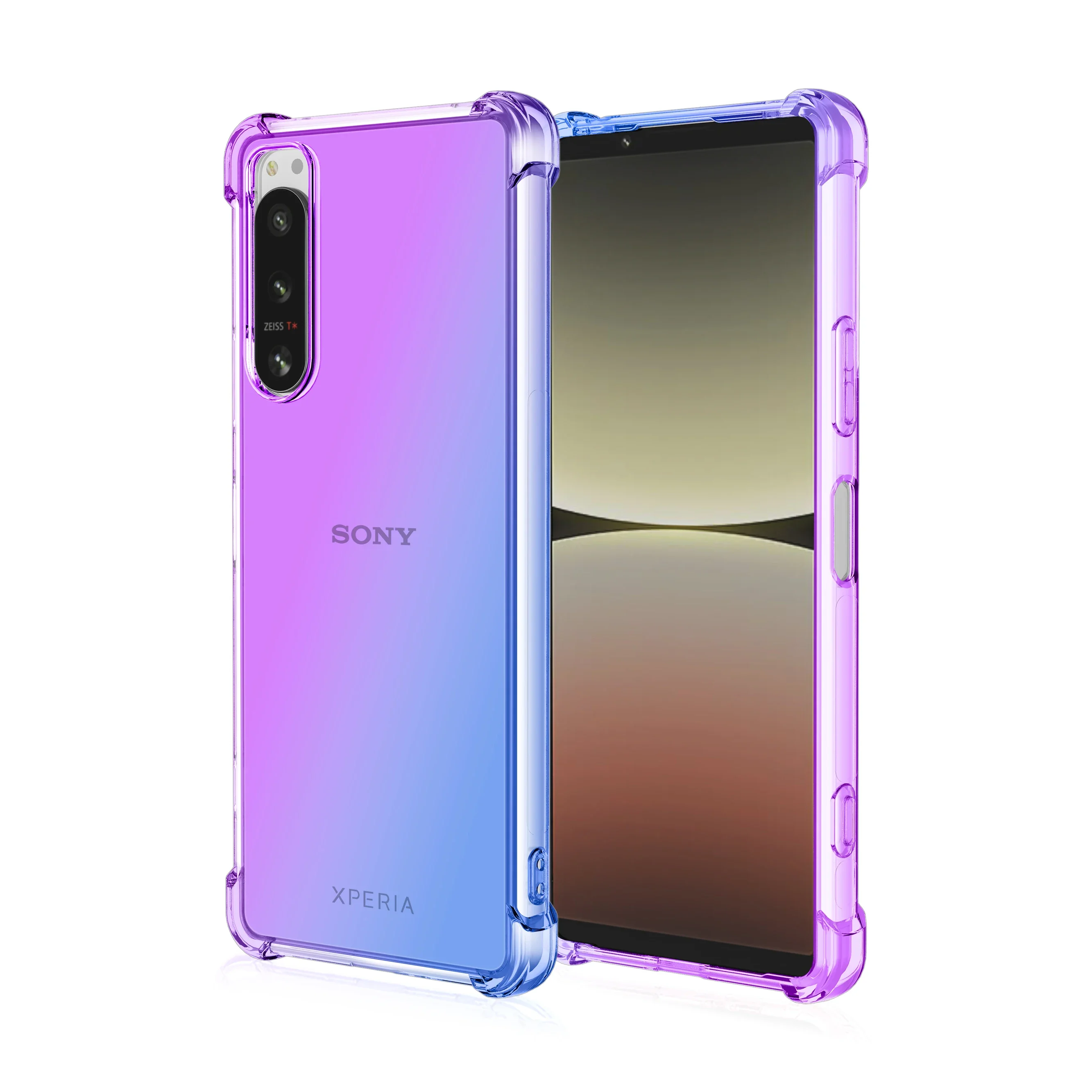 Shockproof Gradient Airbag TPU Protective Phone Case