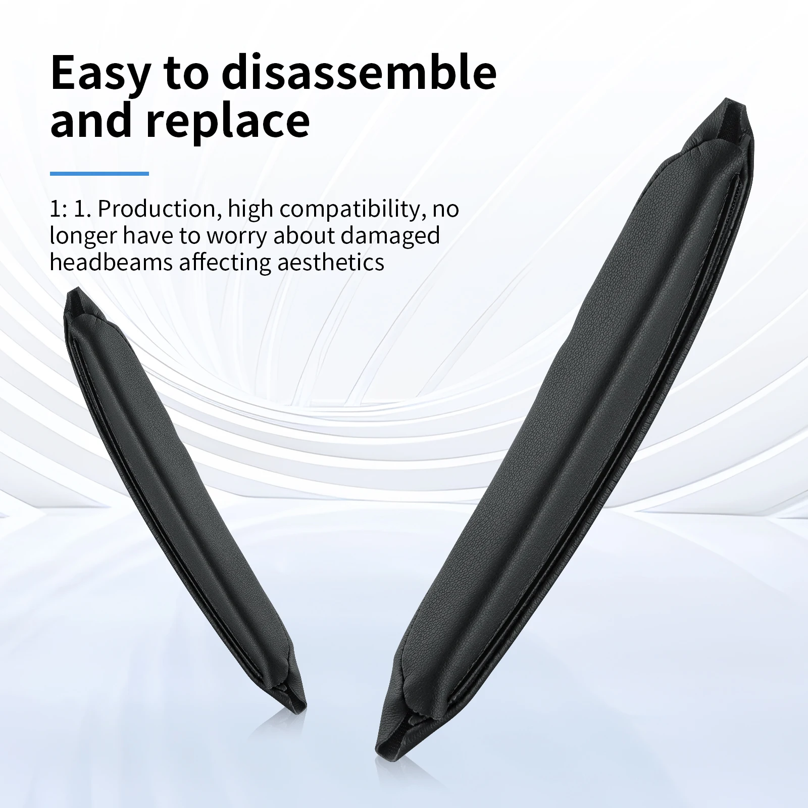 Headband Cover for Sennheiser PXC550/PXC550II, EPOS Adapt 660 Headsets, Replacement Headstrap Pad Repair Part
