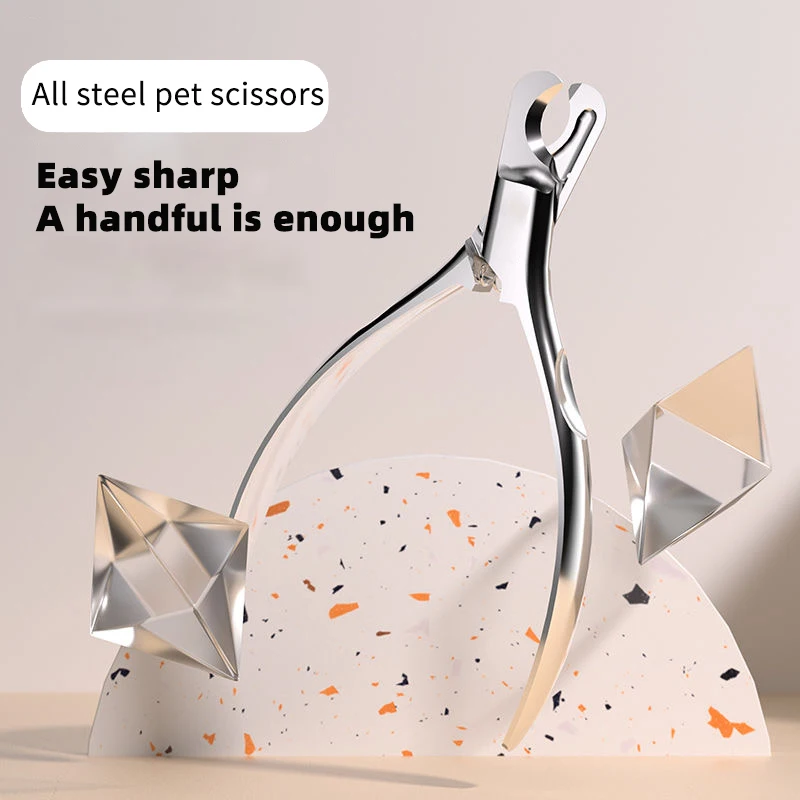 Pet All-Steel One-Piece Nail Clippers Cat Nail Clippers Small Dog Nail Clippers Stainless Steel For Nail Clippers 4