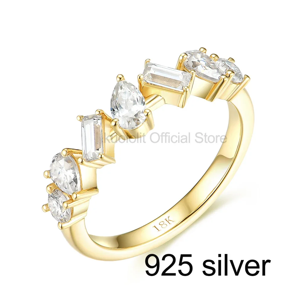 KE 1Gm Gold plated kaju Buy 2 finger ring free For Girls, Women & Men