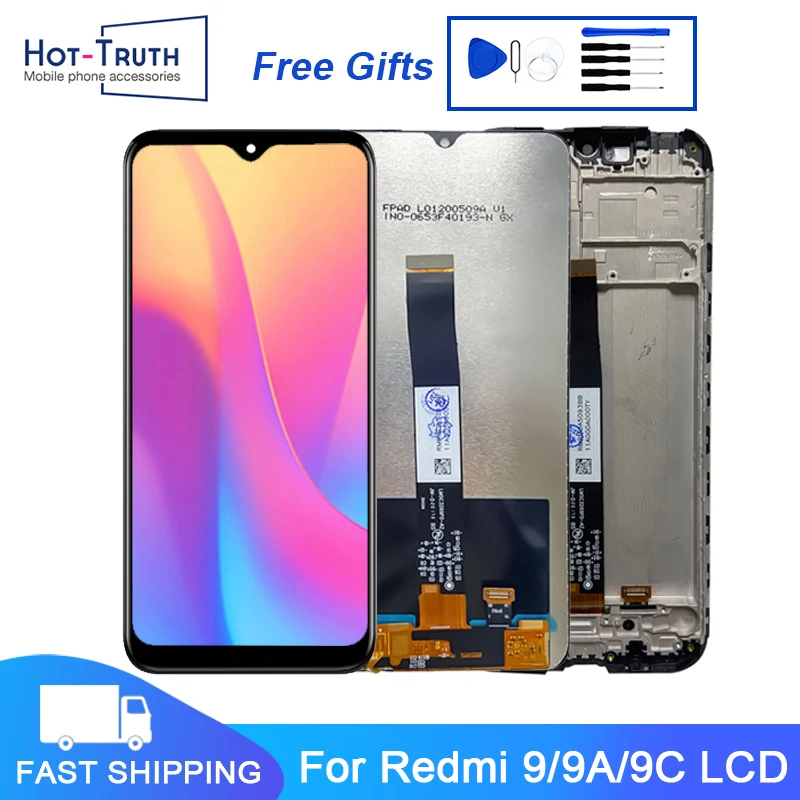 

LCD For Xiaomi Redmi 9 9A 9C Touch Screen Digitizer Assembly Replacement Parts For M2006C3LG M2006C3LI Display