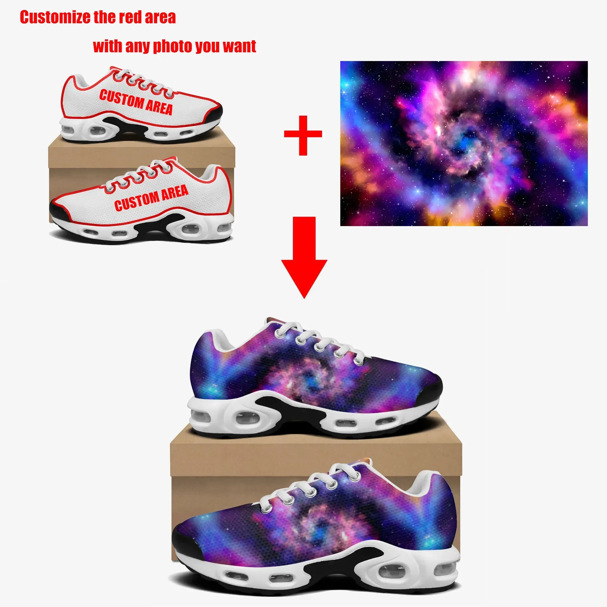 Yu-Gi-Oh Seto Kaiba Dragon Air Cushion Sports Sneakers Anime Shoes Men Women Teenager High Quality Footwear Custom Mesh Sneaker 5