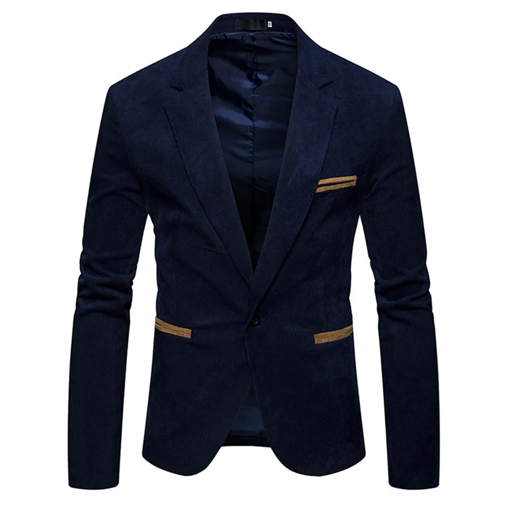 Men\'s Luxury Fashion Banquet Dress Suit Jacket 2023 Autumn Winter Velvet Male Slim Texture High Quality Blazer Coat