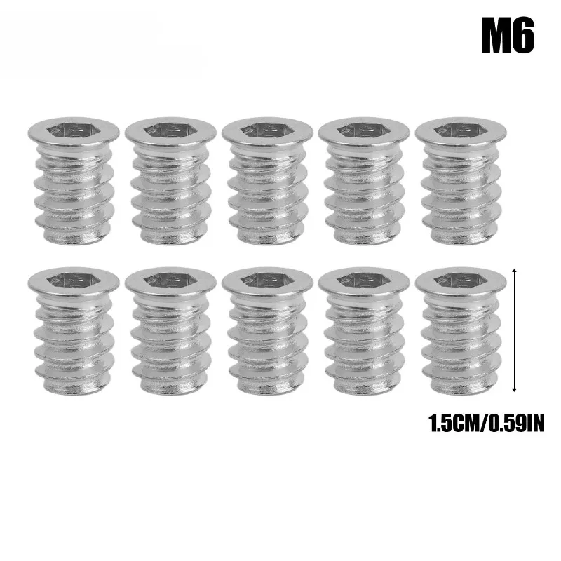 Hex Socket Carbon Steel Insert Nuts