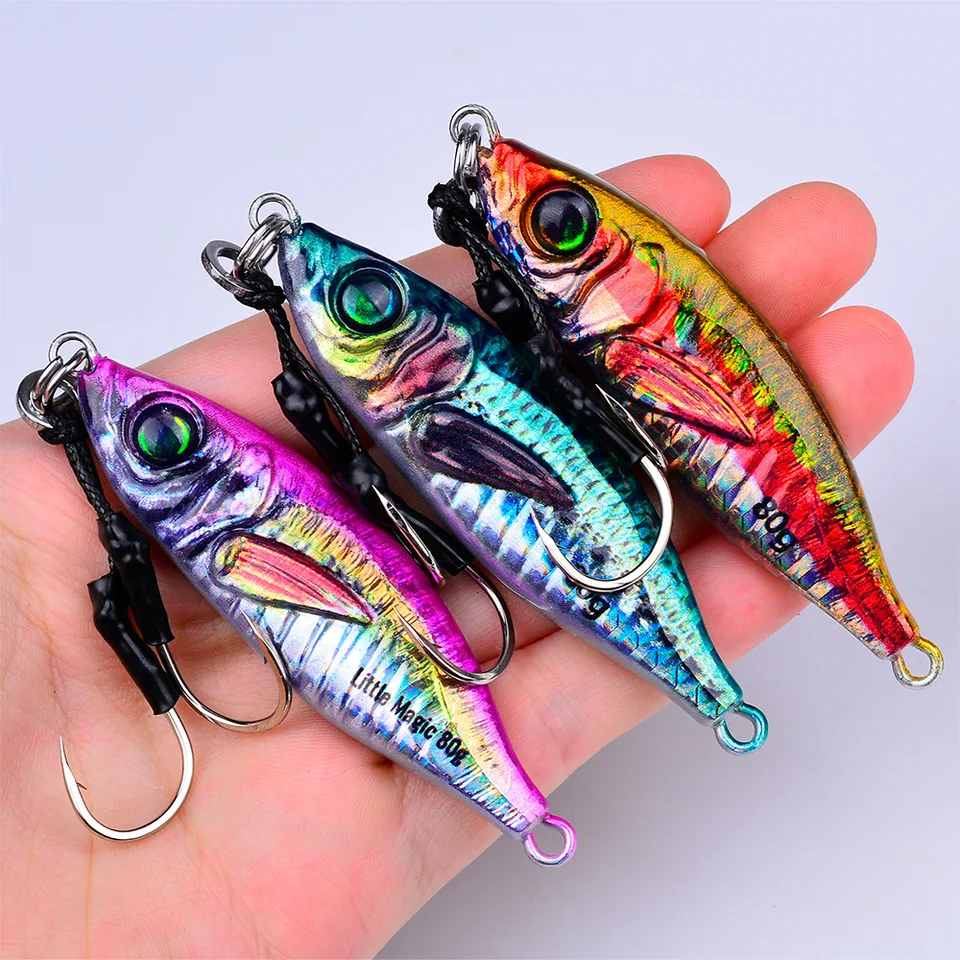 Plomb gabarits de pêche chrome leurre en métal lent - Alibaba