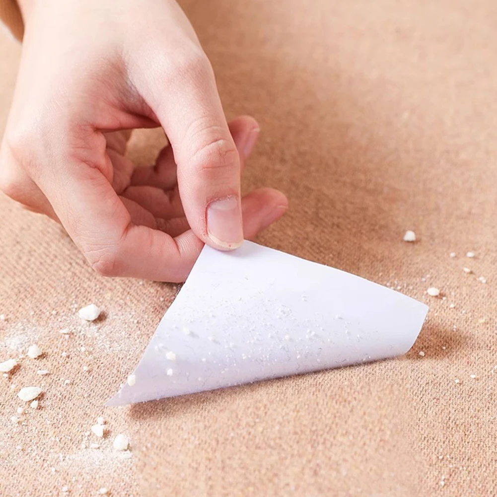 50 Pcs Sticker Lint Pet Hair Remover Forte Appiccicosità Sticker Lint Sticker Note Design Portatile Dispositivo Di Rimozione Della Lanugine Pocket Siz