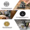Cordless Mini Circular Saw Compatible with Dewalt 18V 20V Battery Cutting Depth 1-2/11'',Laser Guide for Wood, Plastic(TOOL ONLY 3