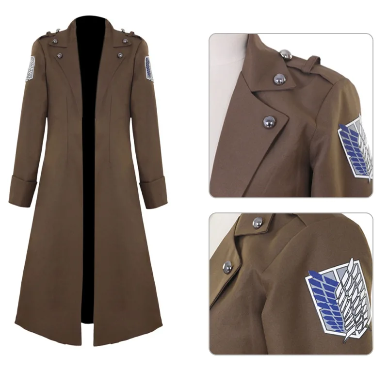 Attack on Titan Marleyan Officer Survey Corps Cosplay Costume Set