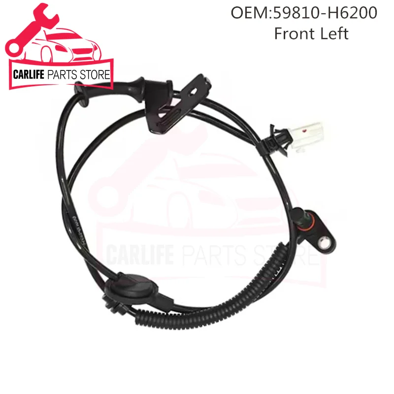59810-H6200 59830-H6200 Car Front Left Right ABS Wheel Speed Sensor For Hyundai Accent Verna 18 20 59830H6200 59810H6200