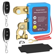 DaierTek 원격 배터리 분리 스위치, 킬 스위치, 자동 전원 차단 스위치, 자동 원격 제어 스위치, 12V 240A