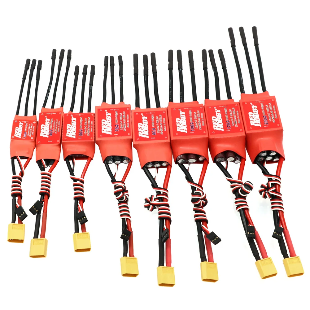 ESC Brushless 30A-200A 2-7S pour Drone RC Multicoptère