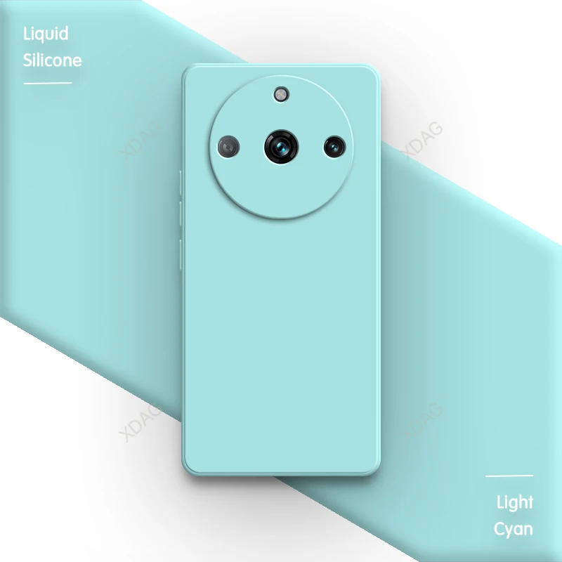 Soft Liquid Silicone Original Back Cover - Basic Phone Case, 6.7