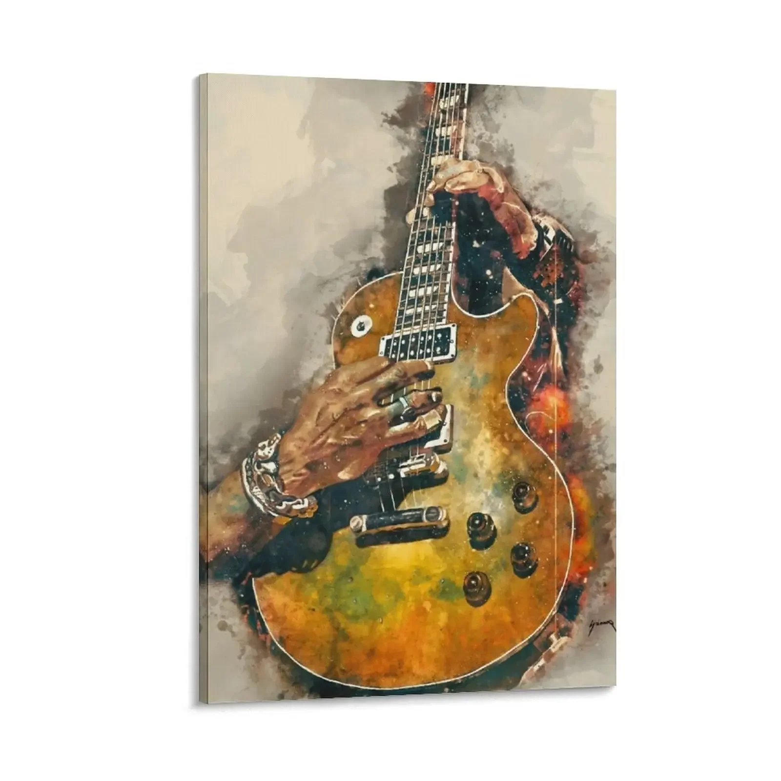 

Slash's electric guitar Canvas Painting home decorations cute room decor