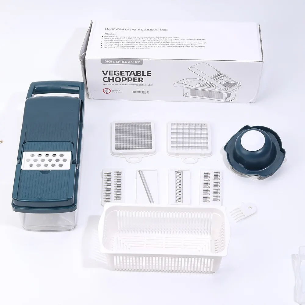Multi-purpose Kitchen Vegetable and Fruit Dicing Processor Multi-functional and Convenient Vegetable Cutting Machine Kitchen food processor