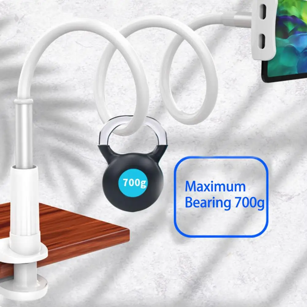 Lazy Bracket  Convenient 360 Degree Free Adjustment Widely Compatible  Mobile Phone Desktop Phone Stand Home Supply