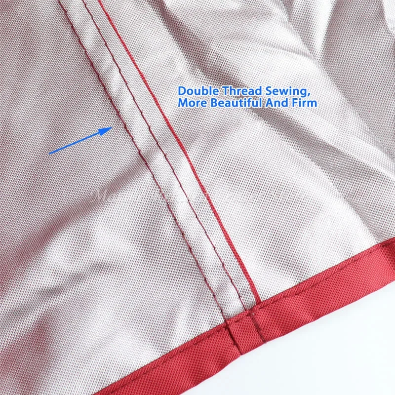 8-13Ft Mainsail 붐 커버, 보트 세일 커버, 방수 안티 UV 차양 방진 붐 세일 커버 보트 커버 레드 용 210D