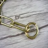 Classic Show Quality Strong Solid Copper Dog Chain Leash Dog Collar Brass P Chain Special For Middle Giant Dogs 4