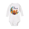 Baby Romper Boys Girl Clothes Eid Mubarak Print Infant Bodysuit Eid Toddler Long Sleeve Rompers Newbron Shower Gift Bodysuits 3