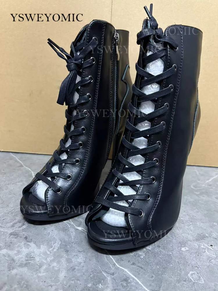 Platform Dance High Heels 11cm Customized PU leather or Real Leather  Salsa Latin Women Dance Shoes Sexy Heels For Dance Party 6