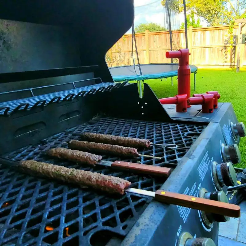 Homemade Sausage Stuffer Kabob Machine Stuffer Dishwasher Safe Manual Sausage Maker for Skewers Kitchen BBQ Salami Make Machine