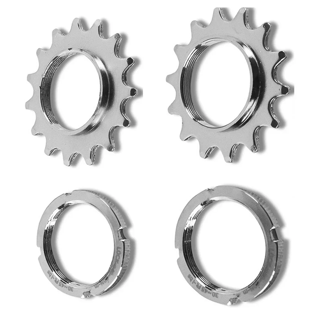 Bicycle Sprocket Gear 13t/14t/15t/16t/17t/18t Fixed Gear Bicycle Wheel Cogs Sprocket with Lock Ring For Fixie Track Bike Hub