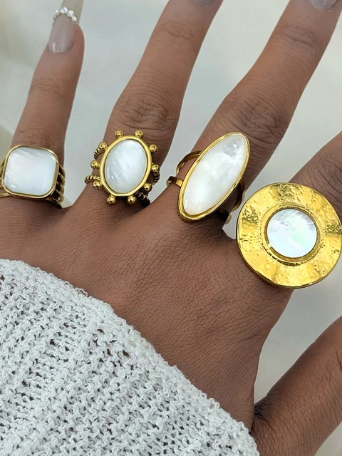89891-2cf12f.jpg Bagues d'ouverture réglables plaquées or 18 carats en acier inoxydable pour femmes, cadeau de fête de fiançailles, bijoux de tempérament 2025